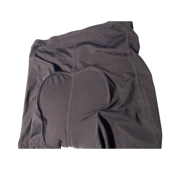 Trigema Mens Cycling Tights W/ Padded Seat Black Size L Polyester/Elastane Blend - Picture 5 of 6